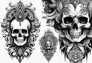 Inner deep meaningful designs tattoo idea
