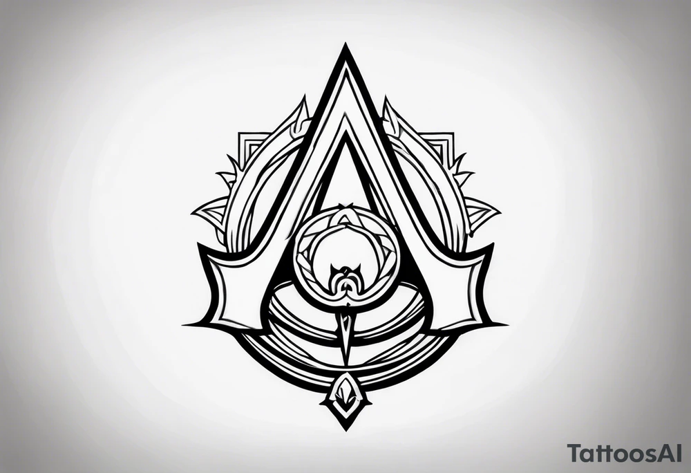 New Orleans assassins creed symbol tattoo idea