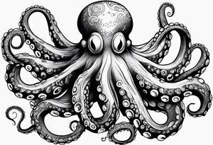 Octopus tattoo idea