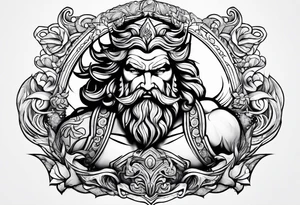 Poseidon tattoo idea