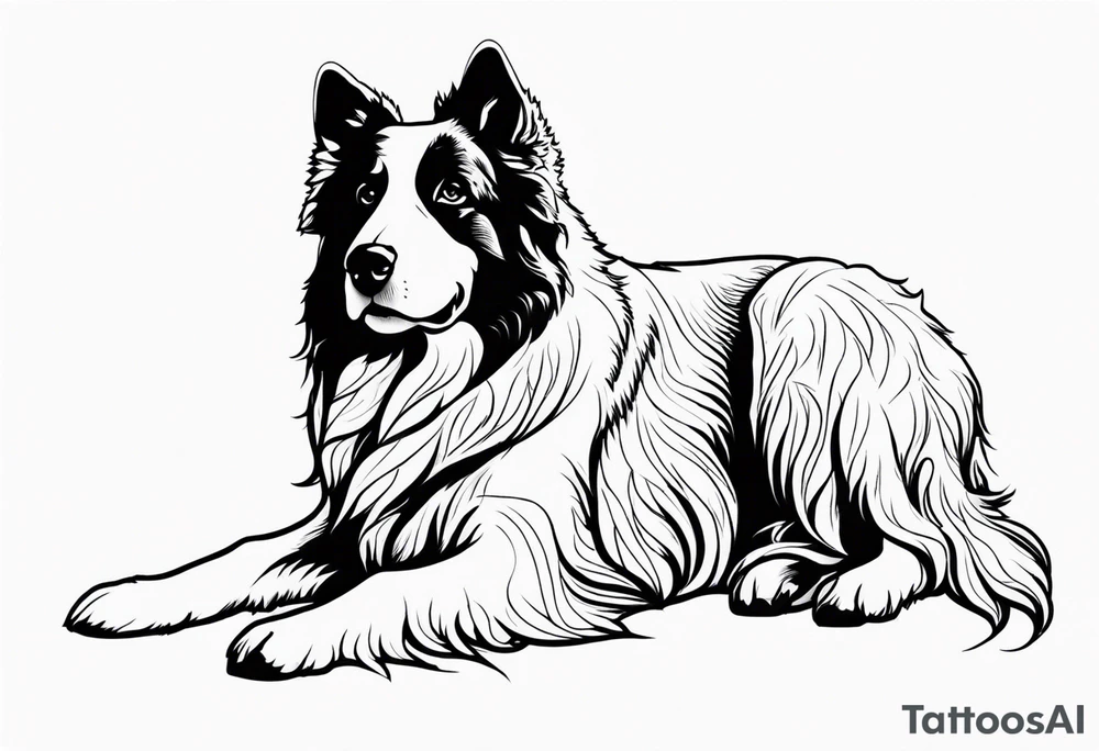 sheepdog tattoo idea