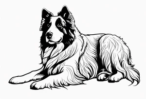 sheepdog tattoo idea