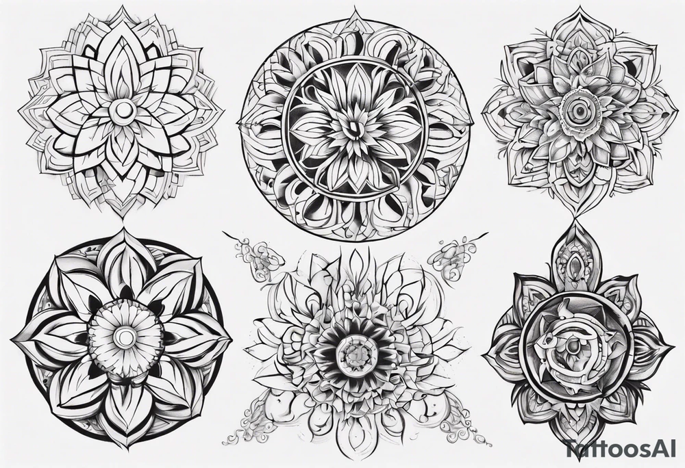 Mandala tattoo idea