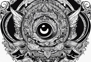 my son's name creatively illustrated. Tekle Amar'e Njaya tattoo idea