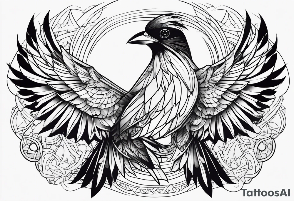 Birds tattoo idea