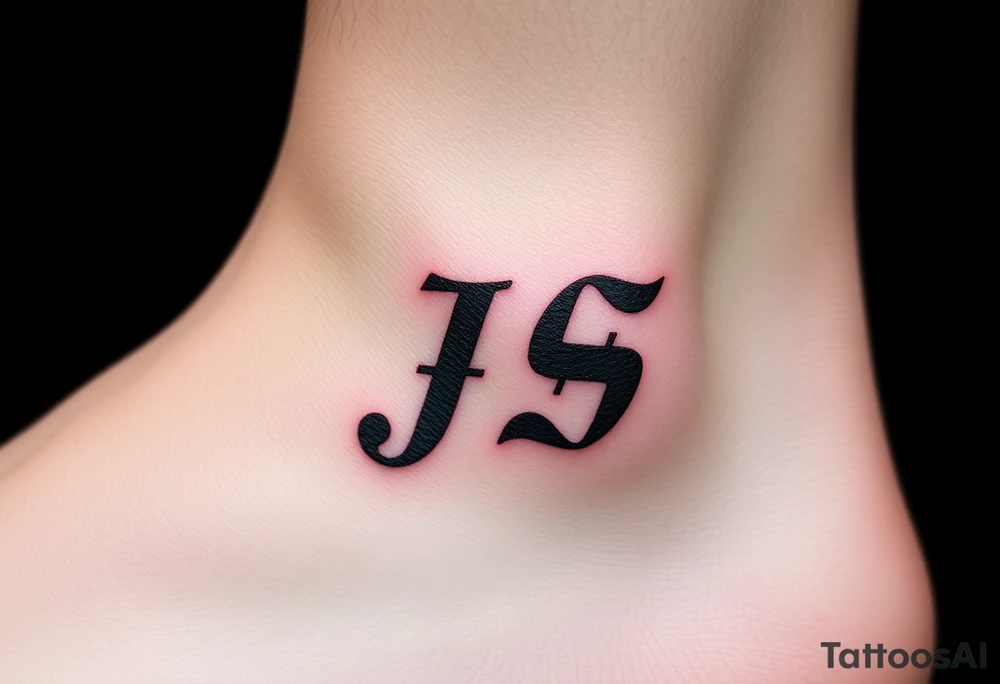 Letters : JS tattoo idea