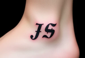 Letters : JS tattoo idea