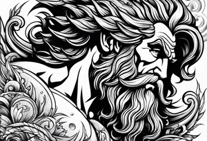 POSEIDON tattoo idea