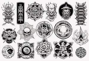 Japanese spiritual tattoo idea