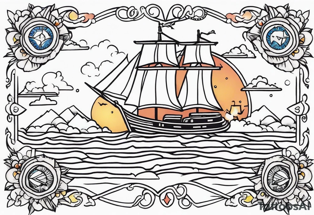 Travel tattoo idea