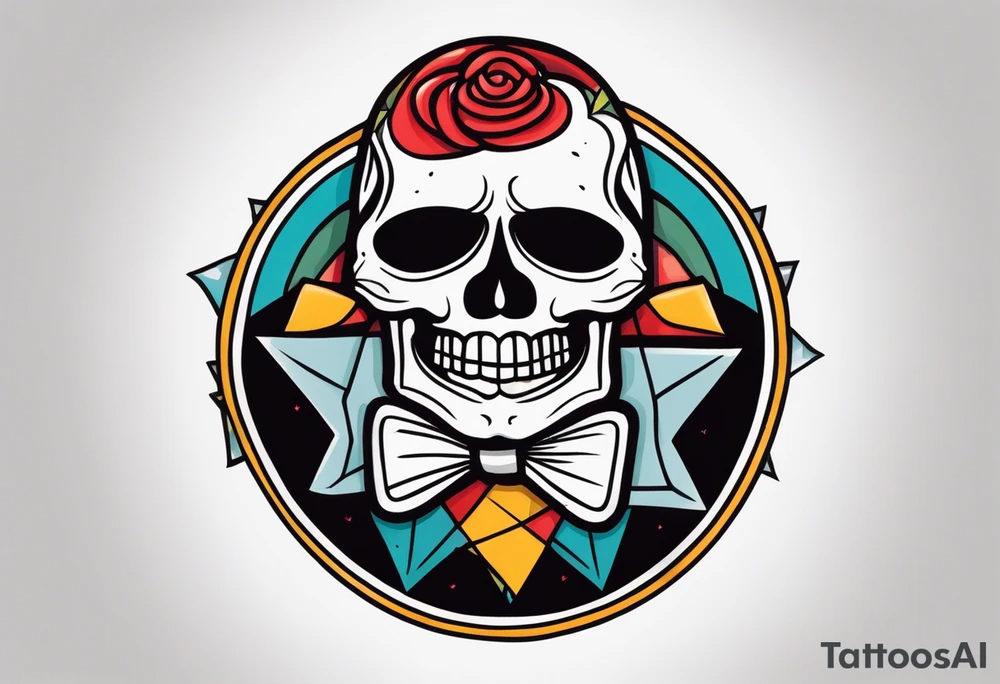 Rock a billy tattoo idea