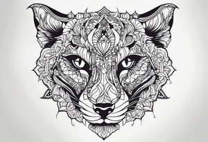 Скелет поднимается из могилы tattoo idea
