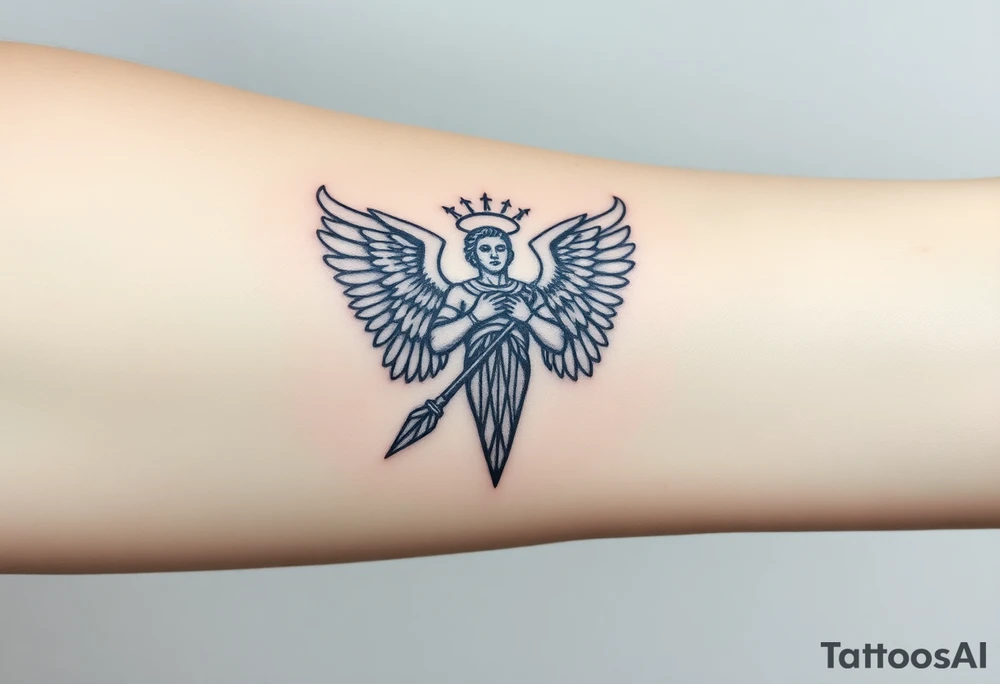 Saint Michael tattoo idea