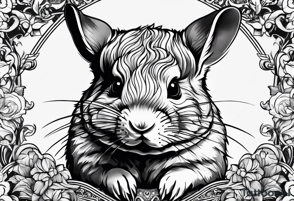 Chinchilla tattoo idea