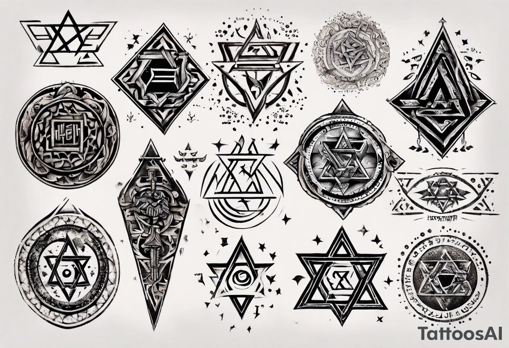 Hebrew written tattoo for arm tattoo idea