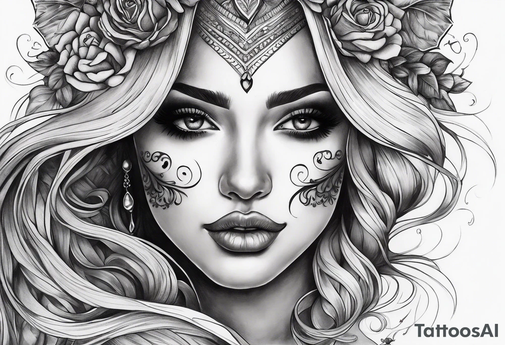 "What ever our souls are made of, his and mine are the same dark romantic tattoo idea
