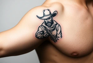 Western tattoo old cowboys stuff tattoo idea