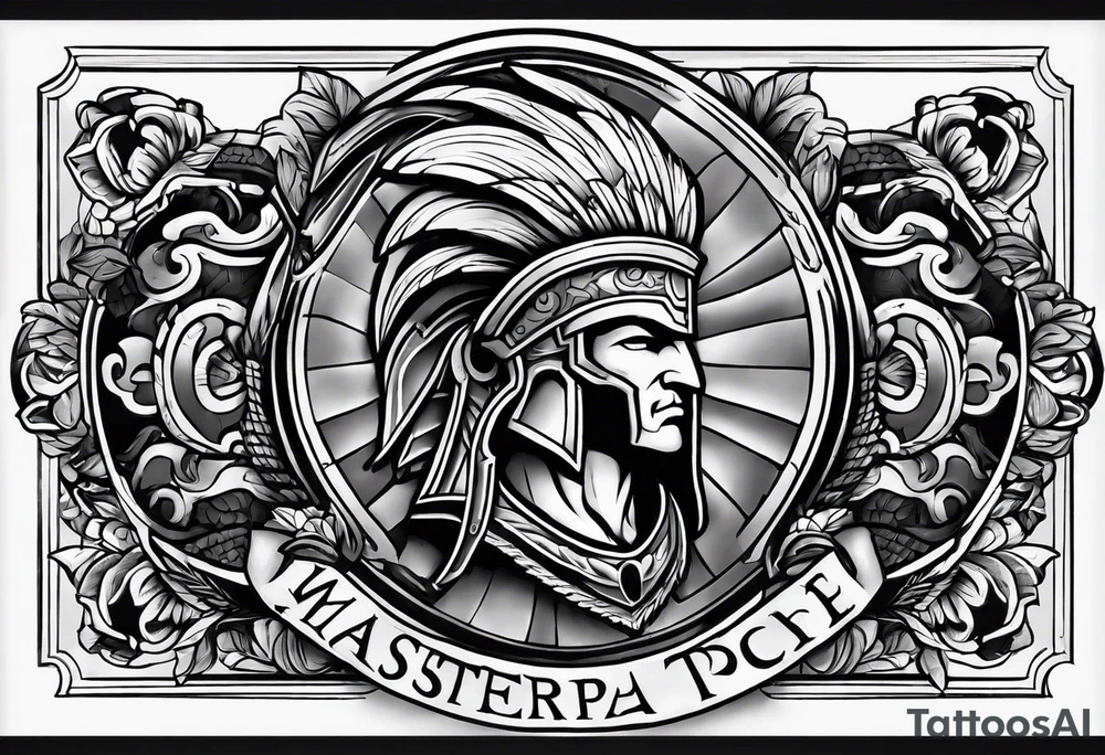 spartan tattoo idea