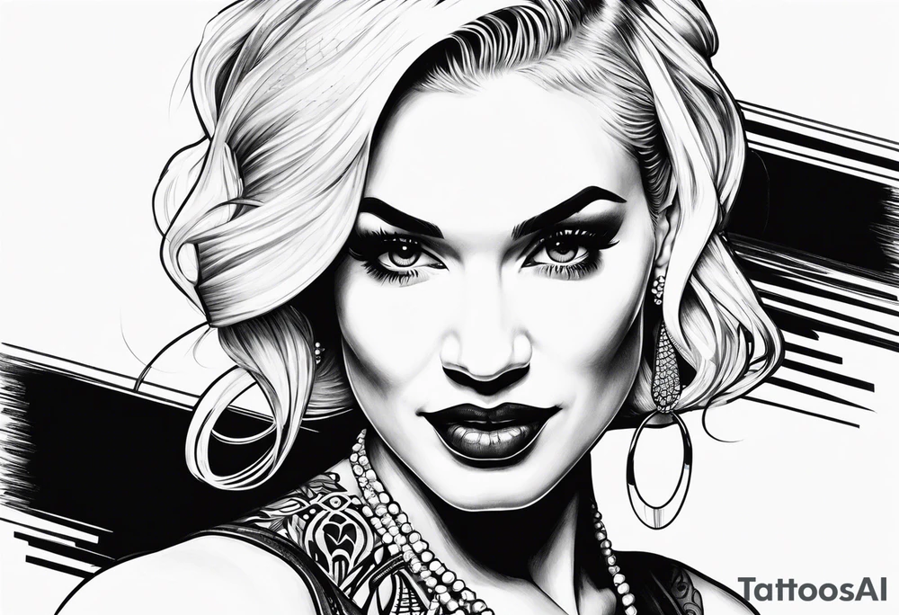 Gwen stefani tattoo idea