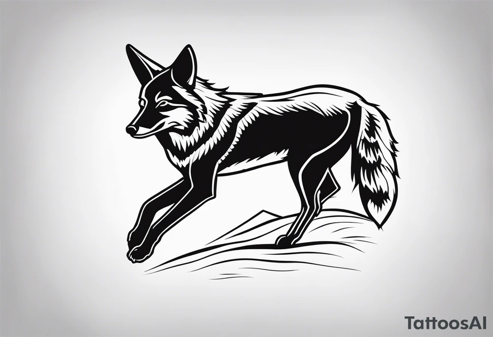 Coyote bandit tattoo idea