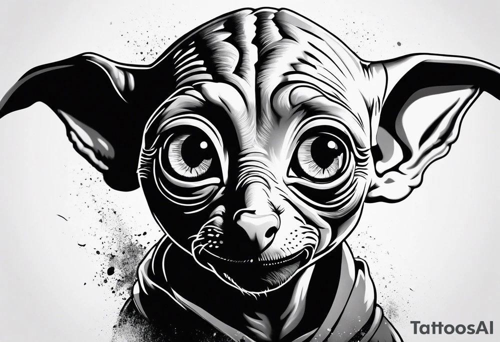Dobby from harry potter tattoo idea