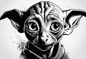 Dobby from harry potter tattoo idea