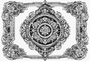 Circuit single jigsaw piece tattoo idea