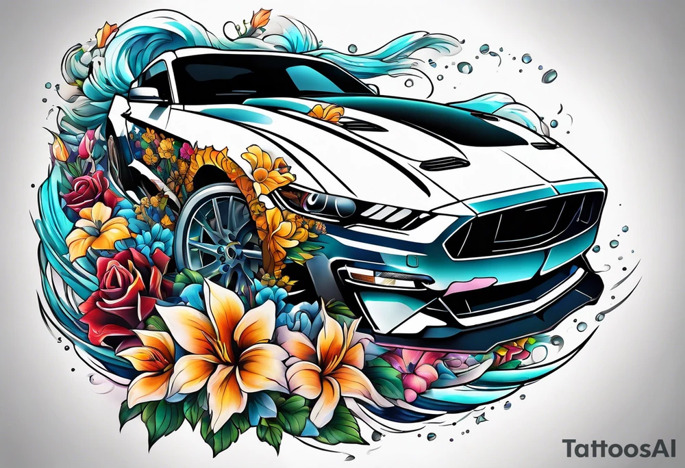 Flowers 
Anchors 
Muscle mustang 

Fast cars
Ocean
Galaxy 
Stars 
Lighthouse tattoo idea