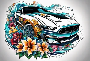 Flowers 
Anchors 
Muscle mustang 

Fast cars
Ocean
Galaxy 
Stars 
Lighthouse tattoo idea