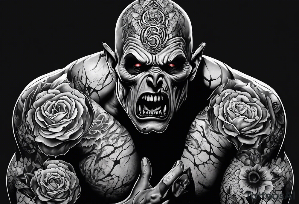 Zombie tattoo idea