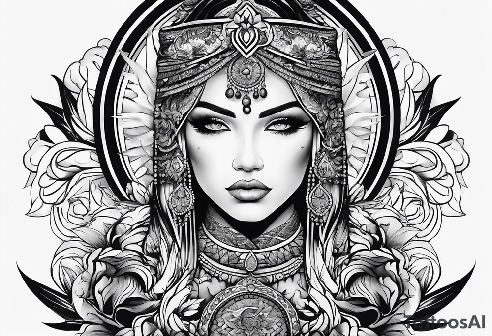 The word perception tattoo idea