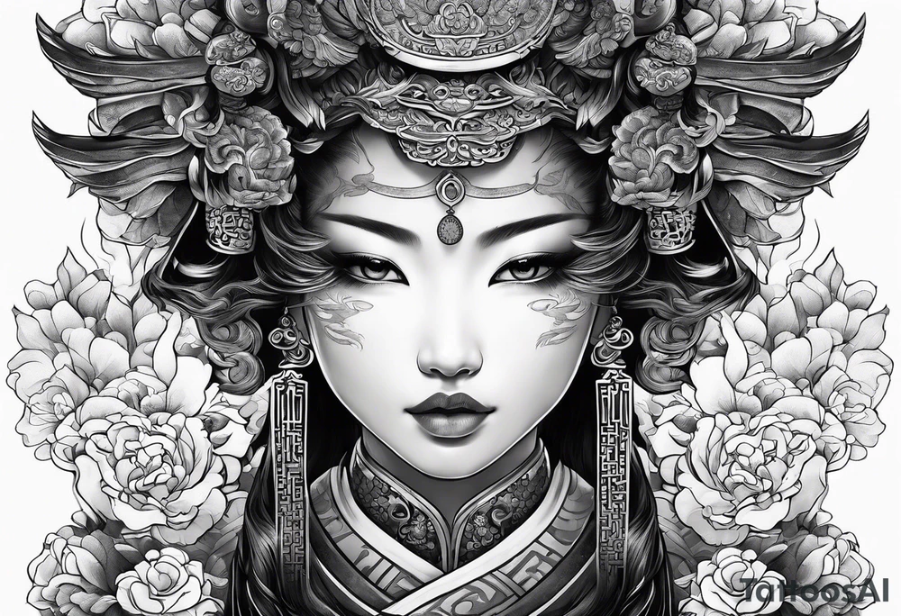 Great chinesischen wall tattoo idea