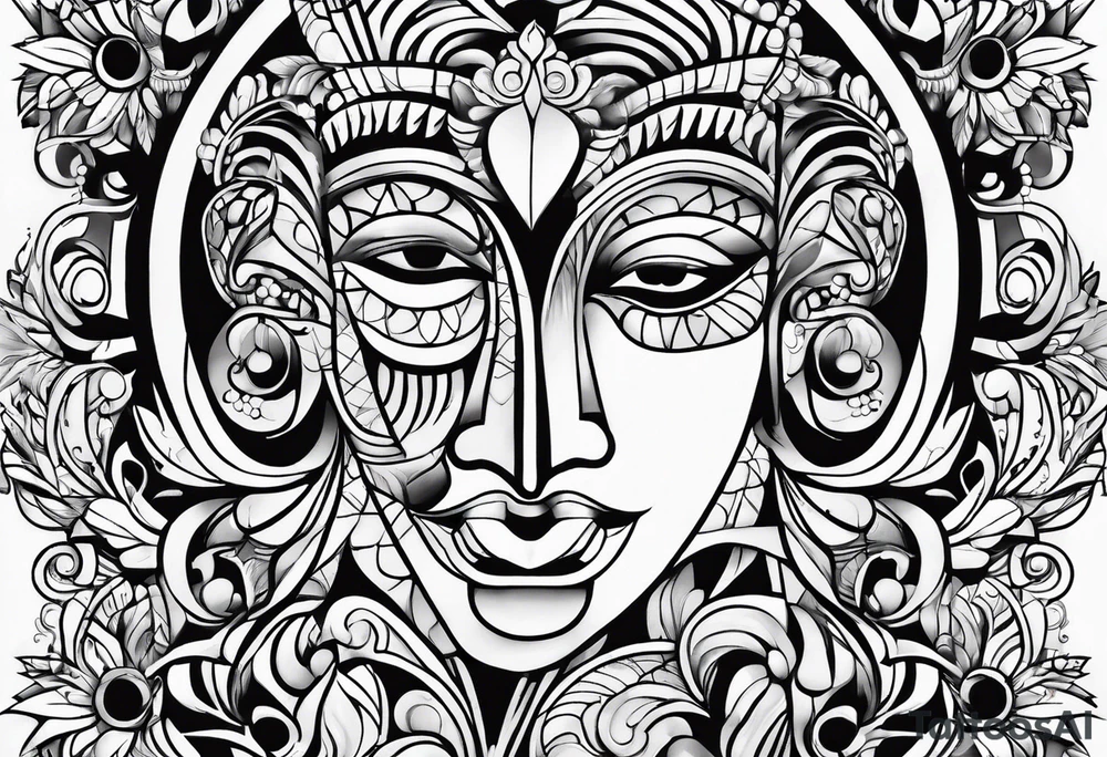 picasso art tattoo idea