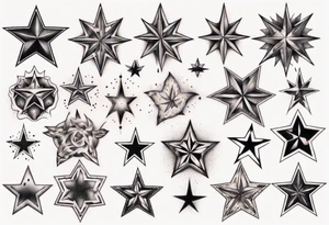 Star tattoo tattoo idea