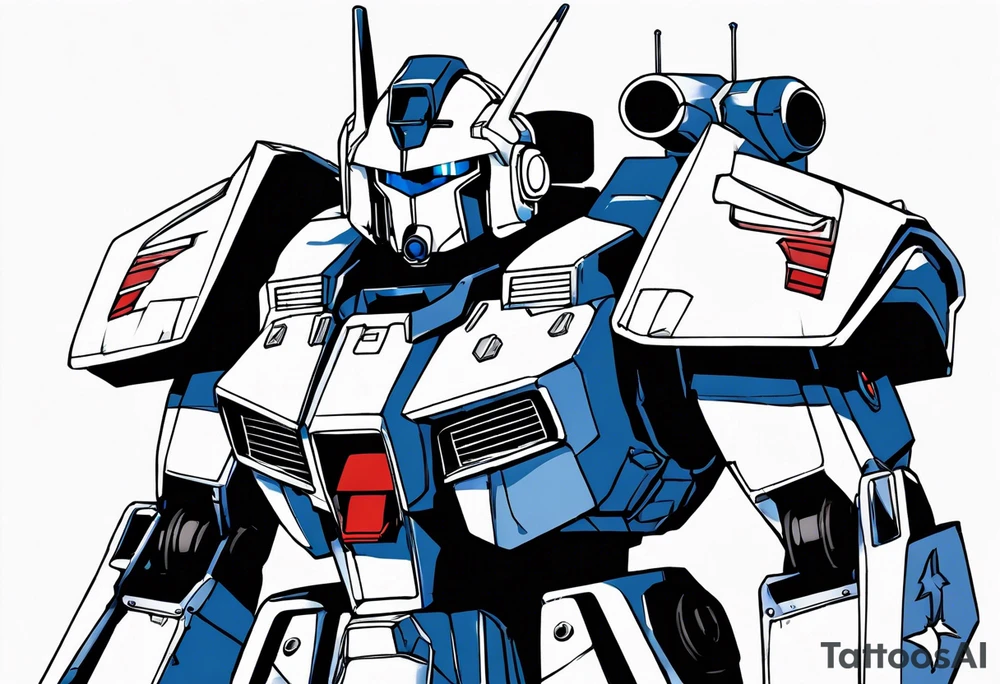 Gouf Mobile Suit tattoo idea
