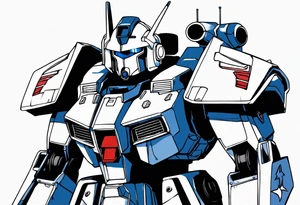 Gouf Mobile Suit tattoo idea