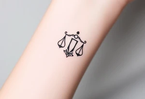 Libra tattoo idea
