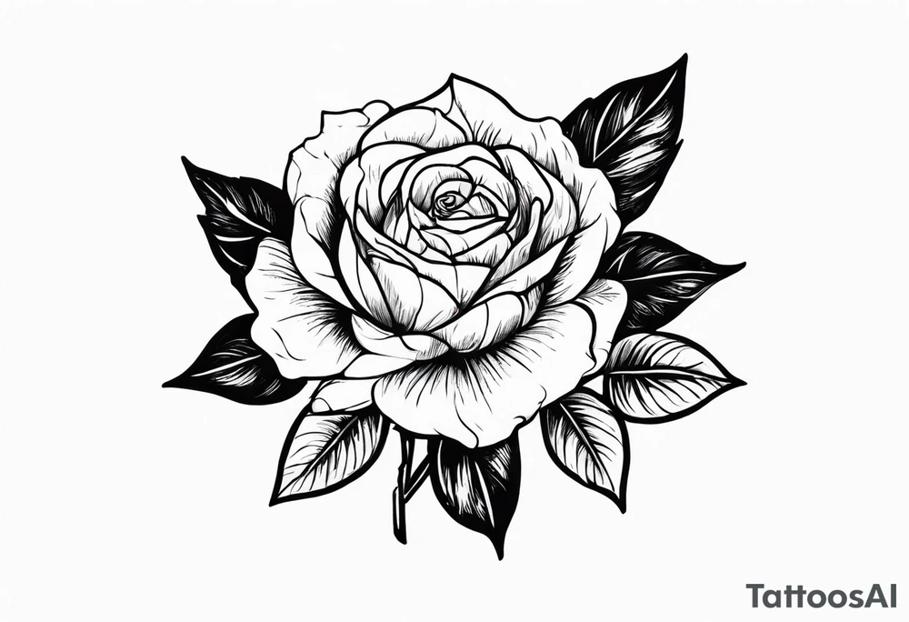 Zwei Rosen mit Leuchtturm tattoo idea