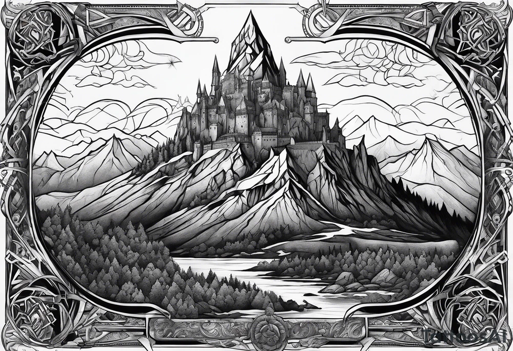 Erebor tattoo idea