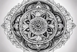 fibonacci sequence with numbers tattoo idea
