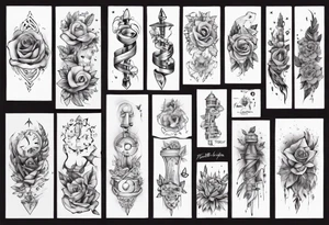 Female forearm tattoo family tattoo idea