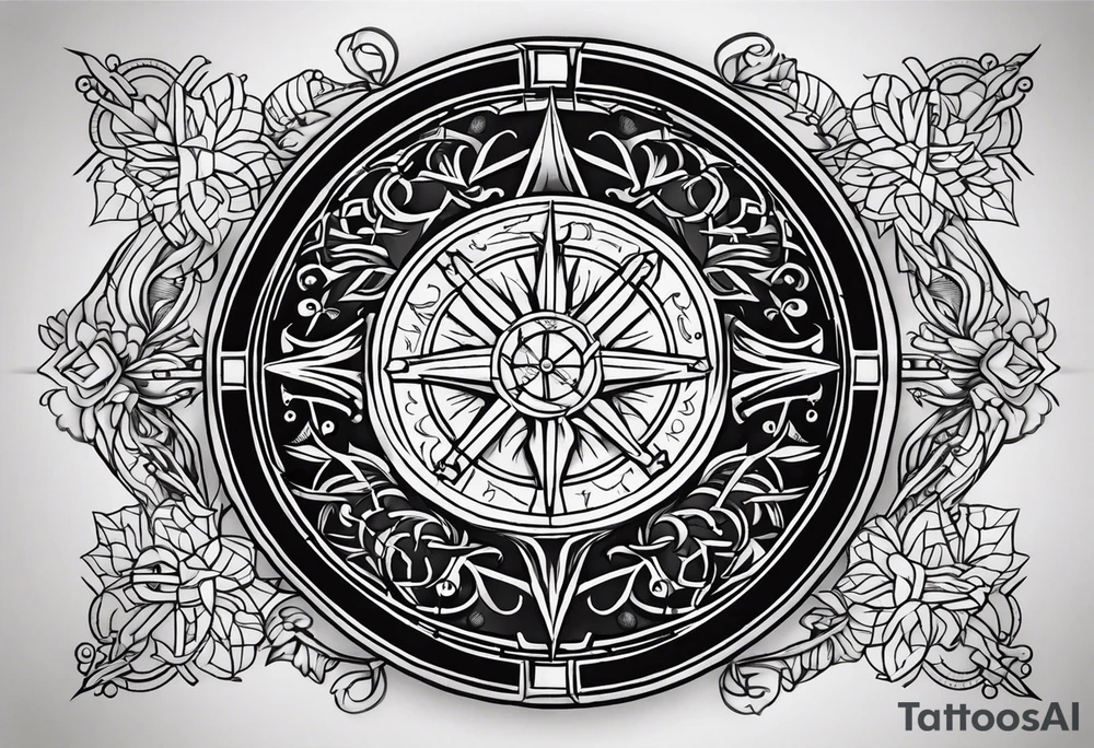 Vegvisir tattoo idea