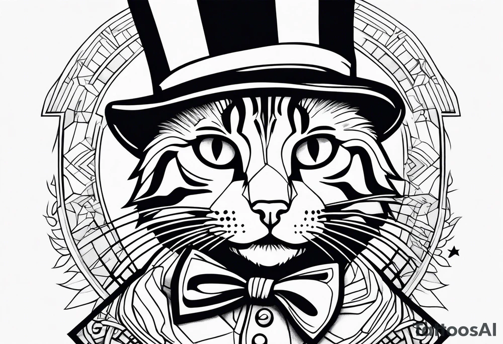 cat in the hat tattoo idea