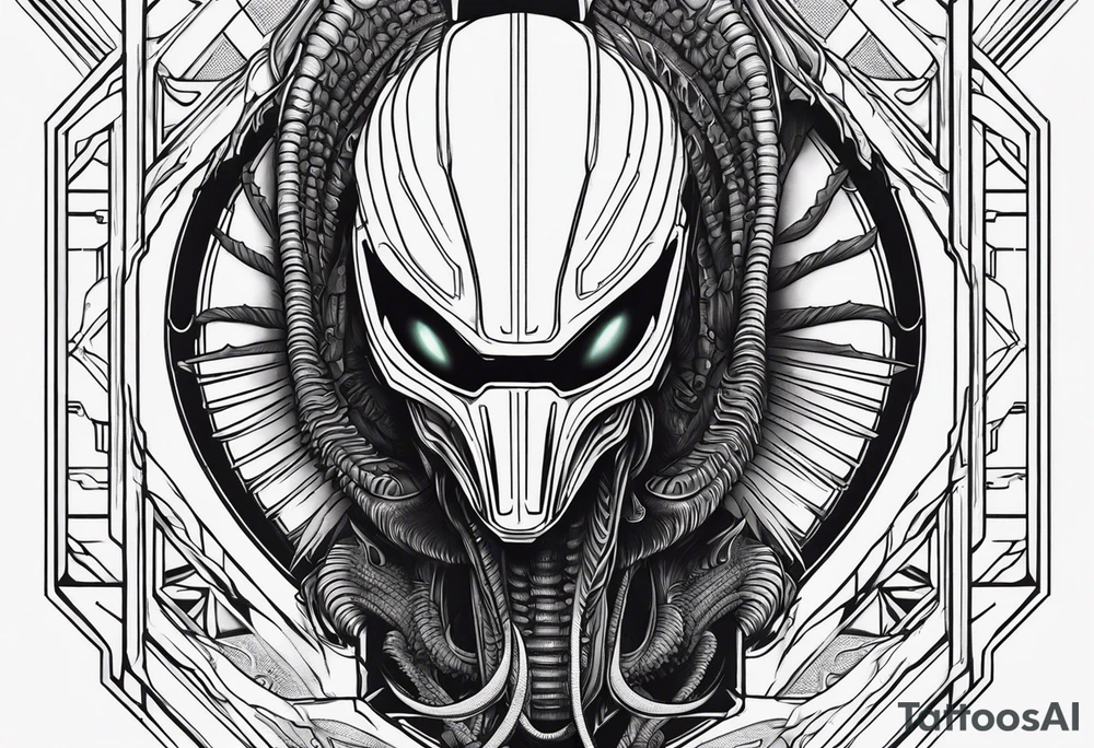 Xenomorph tattoo idea