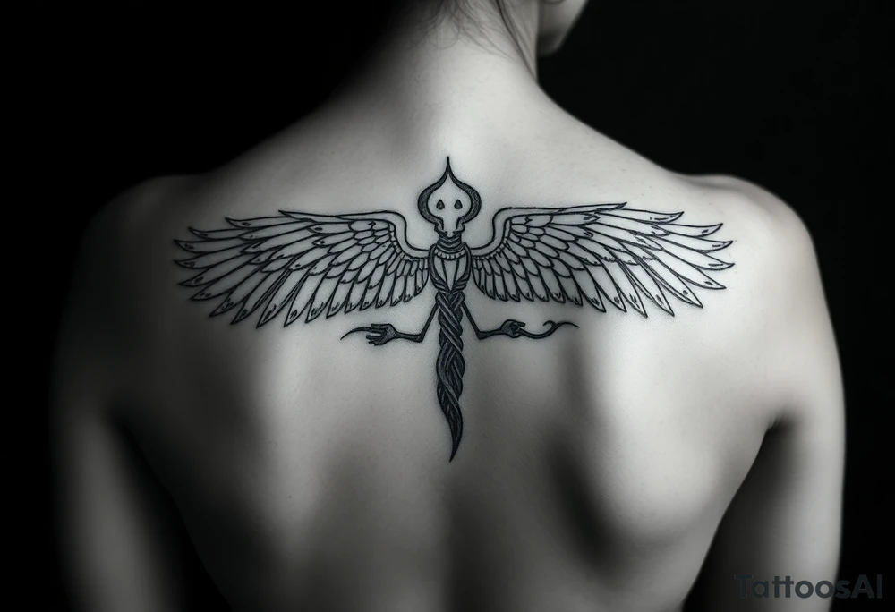 Anunnaki  symbols tattoo idea