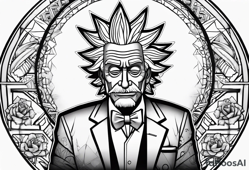 rick sanchez drugs tattoo idea