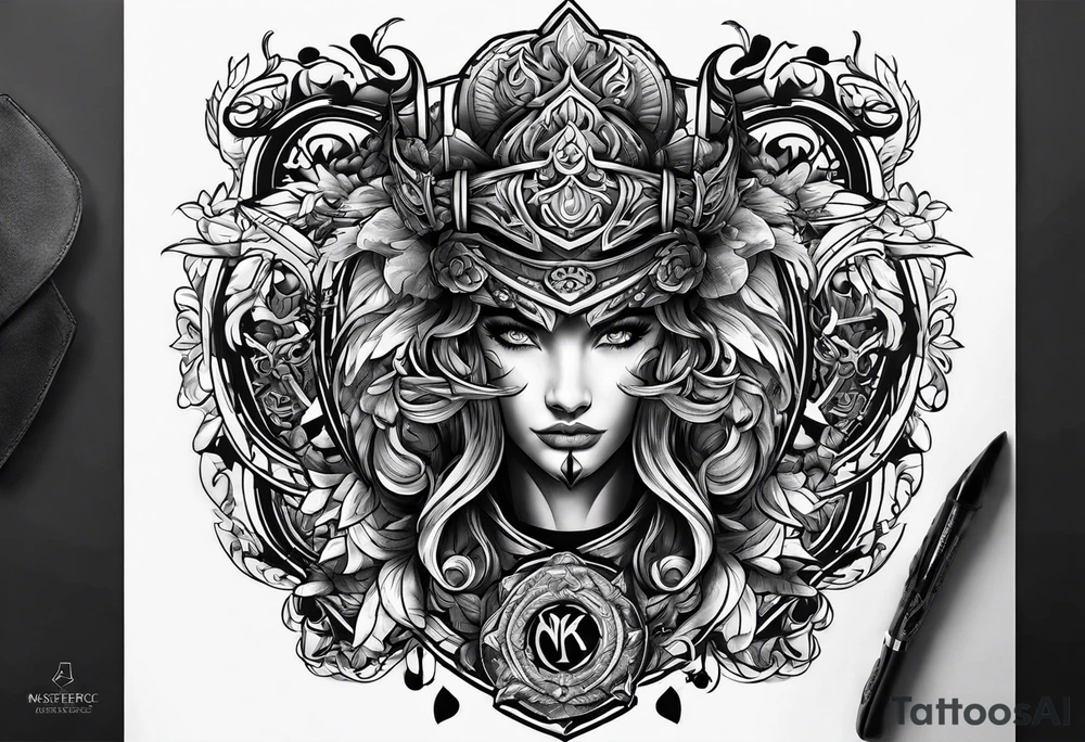 the name Rider tattoo idea