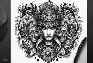 the name Rider tattoo idea