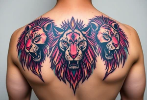 Pride of lions tattoo idea