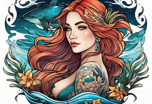 Selkie tattoo idea